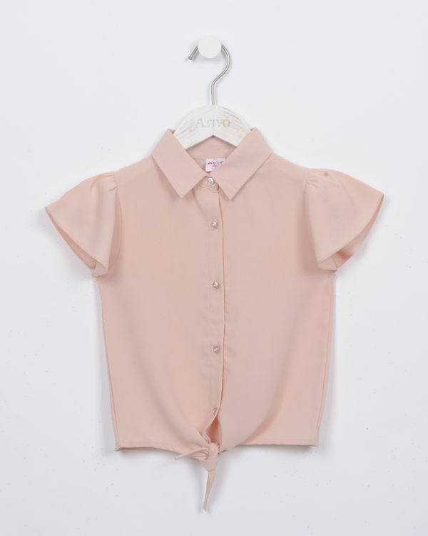 Picture of JH4493-GIRLS HIGH QUALITY SMART SHIRT 4-16 YEARS